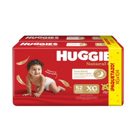 Imagen de HUGGIES SUPREME CARE PACK AHORRO XG [104 uni.]