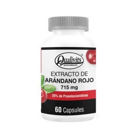 Imagen de QUALIVITS ARANDANO ROJO 715 mg [60 cap.]