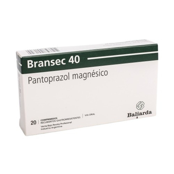 Imagen de BRANSEC 40 mg [20 comp.]