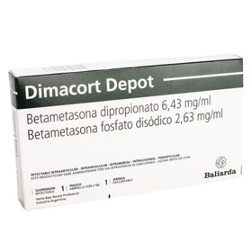 Imagen de DIMACORT DEPOT 2.63+6.43mg [1 amp.]