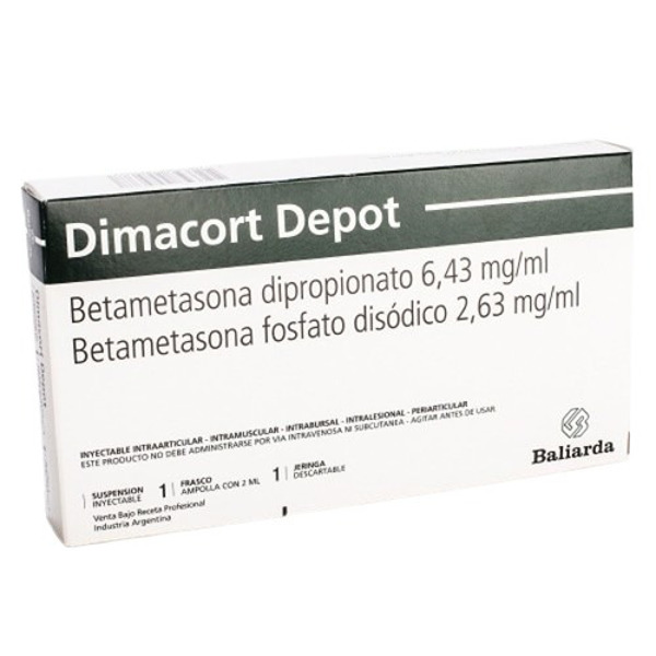 Imagen de DIMACORT DEPOT 2.63+6.43mg [1 amp.]