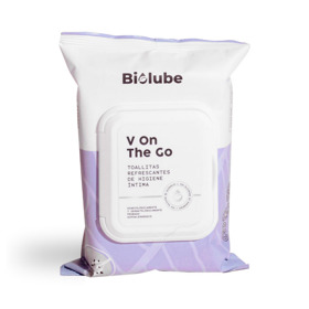 Imagen de BIOLUBE TOALLITAS INSITIMAS V ON THE GO 20 uni.