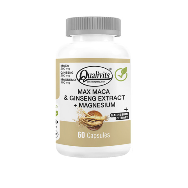 Imagen de QUALIVITS MAX MACA Y GISENG EXTRACTS [60 Caps]