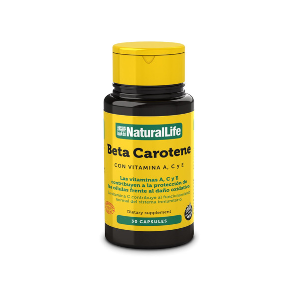 Imagen de NATURAL LIFE BETACAROTENO [30 cap.]