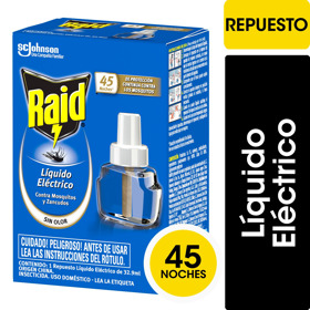 Imagen de RAID 45 NOCHES REPUESTO LIQUIDO [32,9 ml]