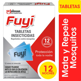 Imagen de FUYI TABLETAS MOSQUITOS [12 tab.]