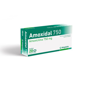 Imagen de AMOXIDAL 750 MG X 20 COMP.