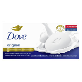 Imagen de DOVE JABON BLANCO PACK 25% dto. [6x90gr.]