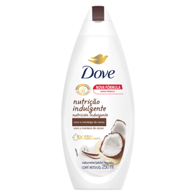Imagen de DOVE JABON  GEL DUCHA DELICIOUS CARE NUTRI INDULGENTE LECHE DE COCO [250 ml]