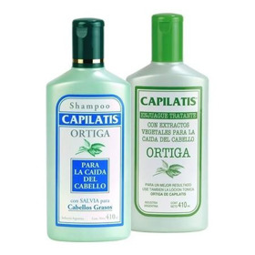 Imagen de CAPILATIS SHAMPOO ORTIGA GRASO + ACONDICIONADOR PACK (410+410 ml)