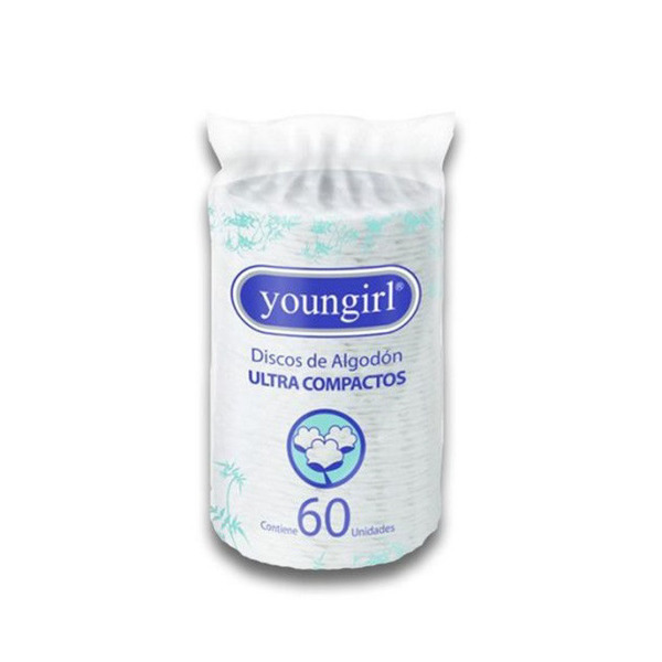 Imagen de YOUNGIRL DISCOS DE ALGODON [60 uni.]