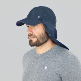 Imagen de UV LINE GORRO LEGIONARIO AFRICA IMPERMEABLE MASC AZUL MARINO [1 uni.]