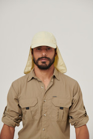 Imagen de UV LINE GORRO LEGIONARIO AFRICA IMPERMEABLE MASC KAKI [1 uni.]