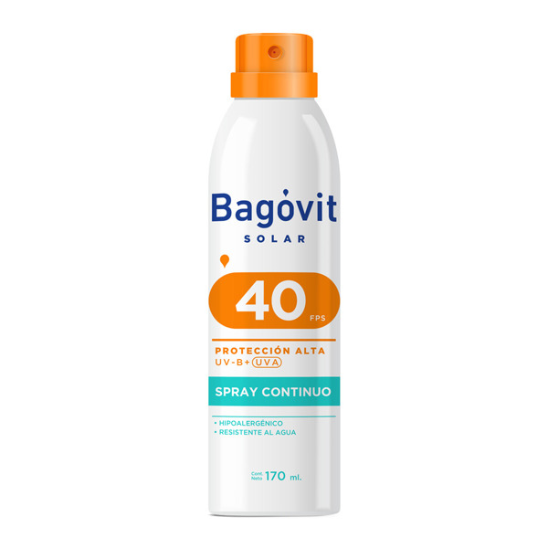Imagen de BAGOVIT SOLAR 40 SPRAY CONTINUO 40 fps [170 ml]