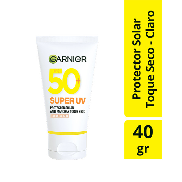 Imagen de GARNIER SKIN ACTIVE SUPER UV TOQUE SECO LIGHT 50 fps [40 gr]