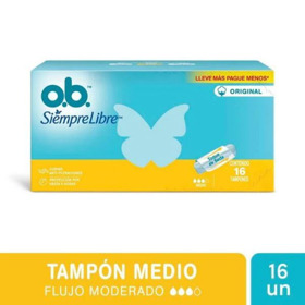 Imagen de OB TAMPONES MEDIO [16 uni.]