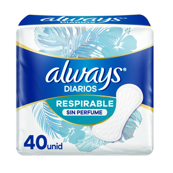 Imagen de ALWAYS PROTECTORES DIARIOS [40 uni.]