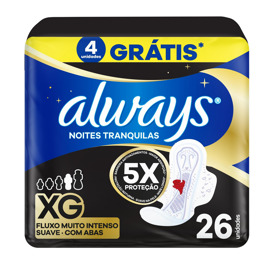 Imagen de ALWAYS TOALLA PLUS NOCHE XG XG [26 uni.]