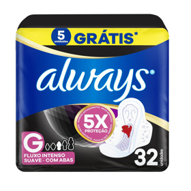 Imagen de ALWAYS TOALLA SUAVE NOCHE G G [32 uni.]