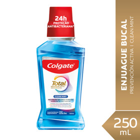 Imagen de COLGATE ENJUAGUE TOTAL 12 CLEAN MINT [250 ml]