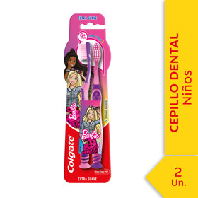 Imagen de COLGATE CEPILLO SMILES BARBIE PACK +6 años [2 uni.]
