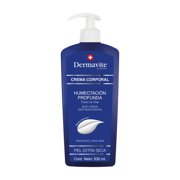 Imagen de DERMAVITE CREMA LINEA AZUL PIEL EXTRA SECA VIT. E Y ALOE [530 ml]