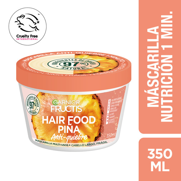 Imagen de FRUCTIS HAIR FOOD TR. CABELLO LARGO Y FRAGIL PIÑA ANANA [350 ml]