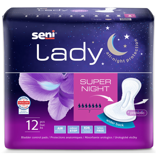 Imagen de SENI LADY APOSITO SUPER NIGHT [12 uni.]