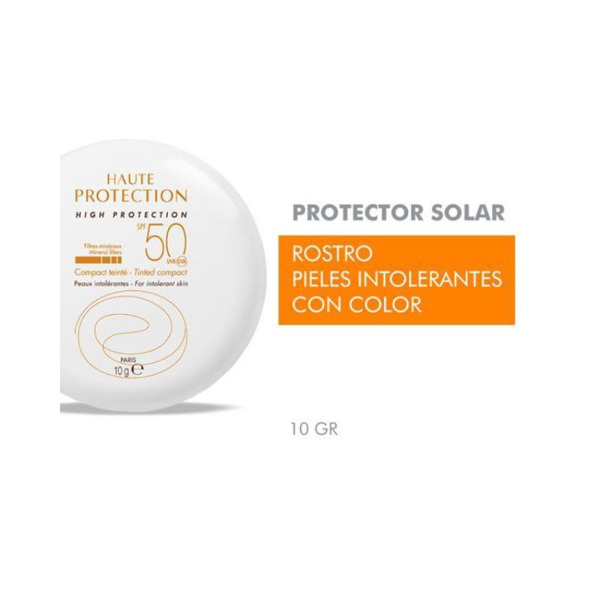 Imagen de AVENE SOLAR LINEA BLANCA COMPACTO COLOR ARENA 50 fps [10 gr]
