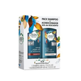Imagen de HERBAL ESSENCES SH. ARGAN+AC. PACK [400+400 ml]