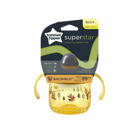 Imagen de TOMMEE TIPPEE VASO SUPERSTAR AMARILLO 4M+ [1 uni.]