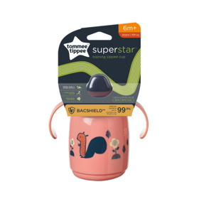 Imagen de TOMMEE TIPPEE VASO TRAINER ROSADO +6M [300 ml]