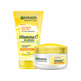 Imagen de GARNIER SERUM GEL+LIMPIADOR COMBO [50+150ml]