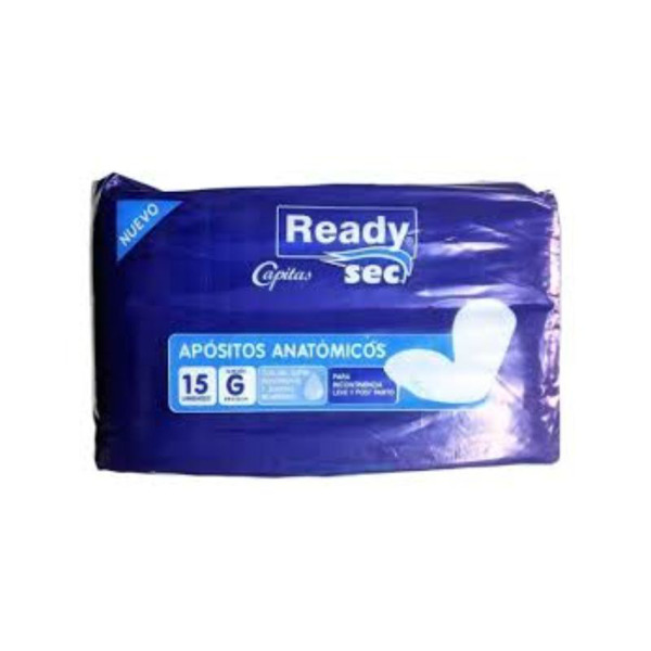 Imagen de READY APOSITO POST-PARTO GRANDE CAPITAS [15 uni.]