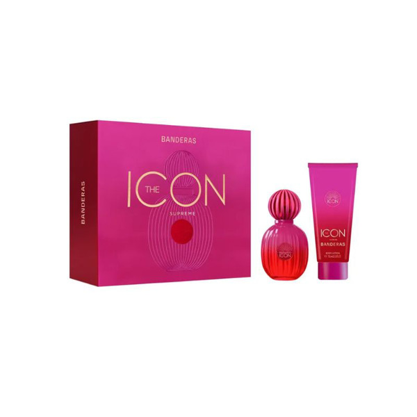 Imagen de BANDERAS THE ICON SUPREME EDP+BODY LOTION COFRE [50+75ml]