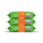 Imagen de DODDY TOALLITAS HUMEDAS CON ALOE VERA PACK 3x50 [150 uni.]