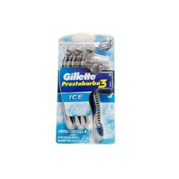 Imagen de GILLETTE PRESTOBARBA 3 ICE PACK + PB3 [3 uni.]
